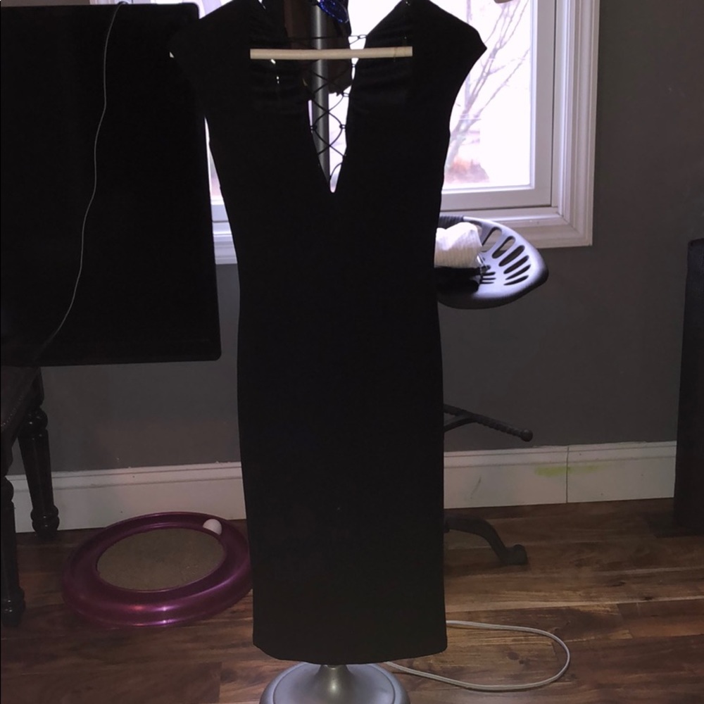 Black classy dress